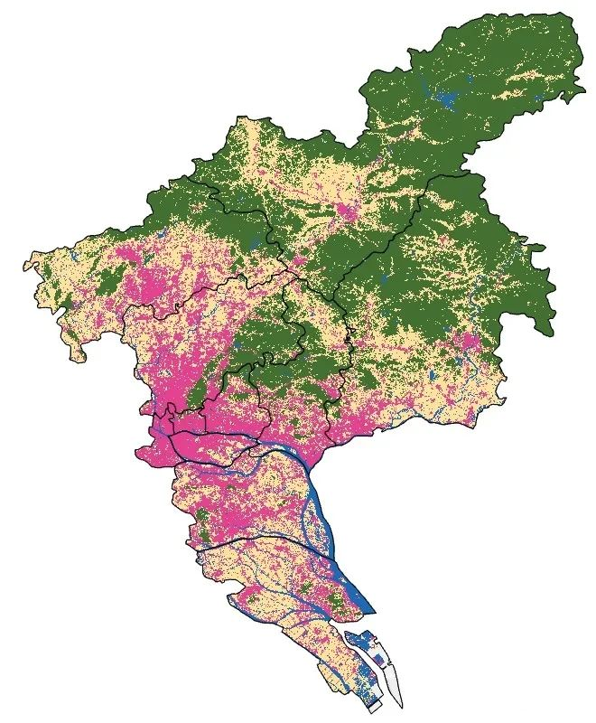1985-2022年全国土地利用分类可视化数据（30M）