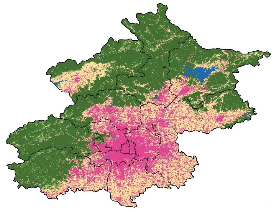 1985-2022年全国土地利用分类可视化数据（30M）