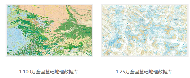 全国基础地理信息数据含水系、高程、气象站shp、乡镇行政shp、DEM等