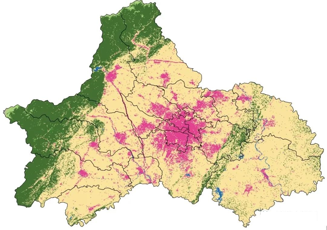 1985-2022年全国土地利用分类可视化数据（30M）